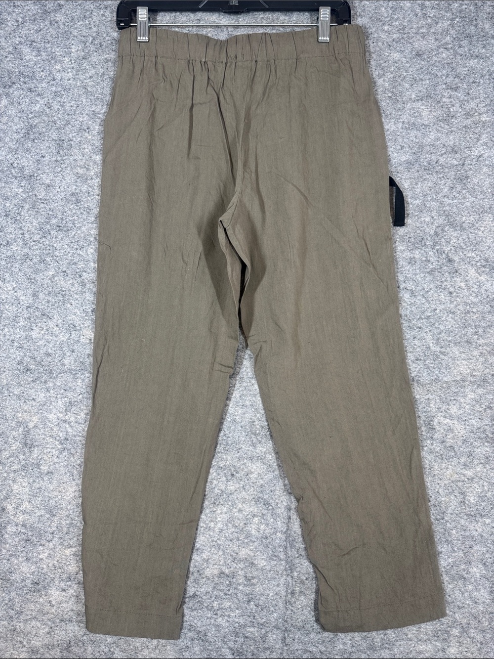 Babaton Linen Blend Pull On Pants Size S Relaxed Minimalist Trousers Office Chic - Picture 9 of 13